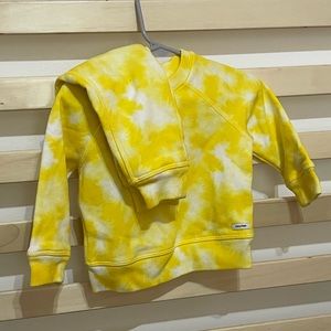 BABY GAP YELLOW UNISEX SWEATSUIT